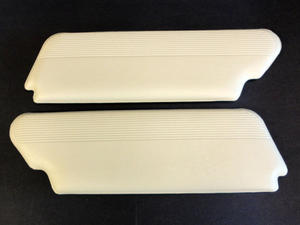 5859 sunvisors white