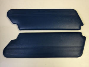 60 sunvisors blue