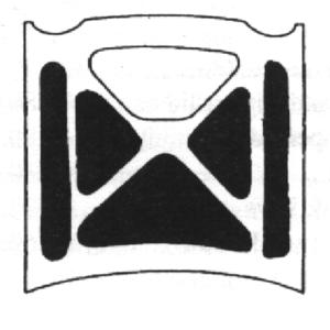 6163 hood pad set