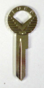 5864 trunk key blank