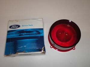 60 tail light lens red